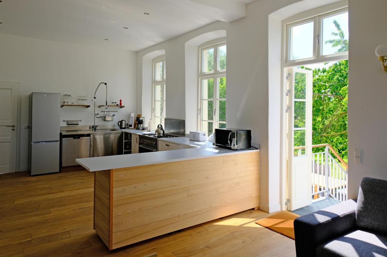 Ferienwohnung Gutshaus Klein Voigtshagen Dassow Exterior foto