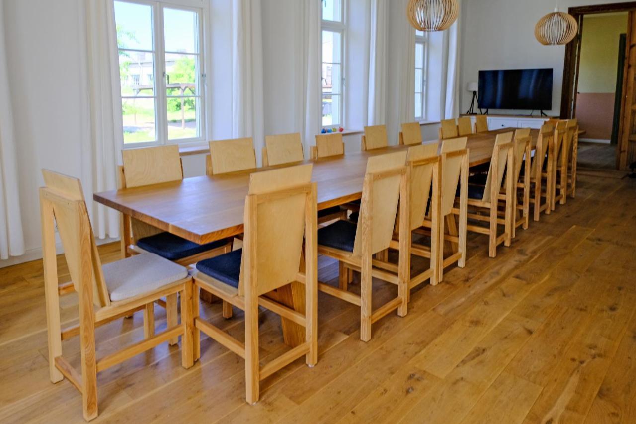 Ferienwohnung Gutshaus Klein Voigtshagen Dassow Exterior foto