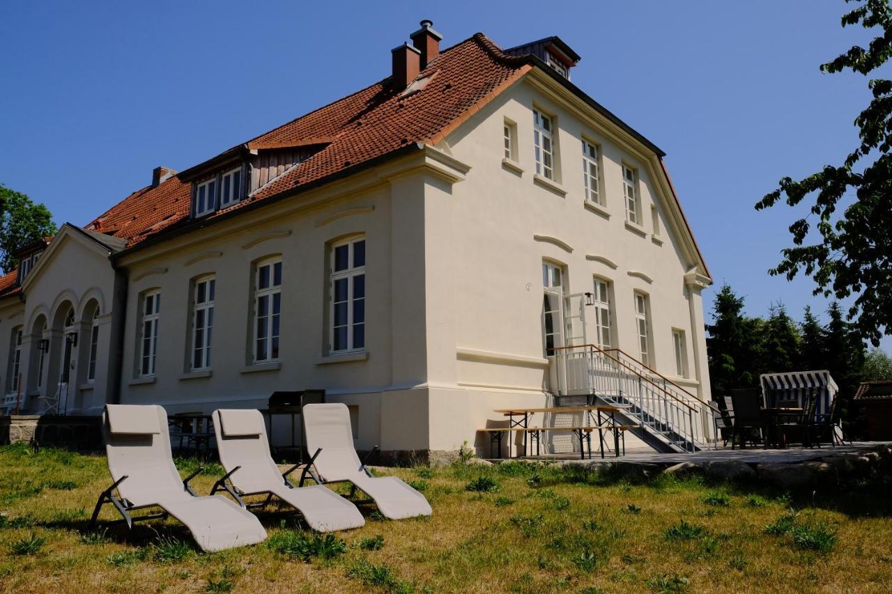 Ferienwohnung Gutshaus Klein Voigtshagen Dassow Exterior foto